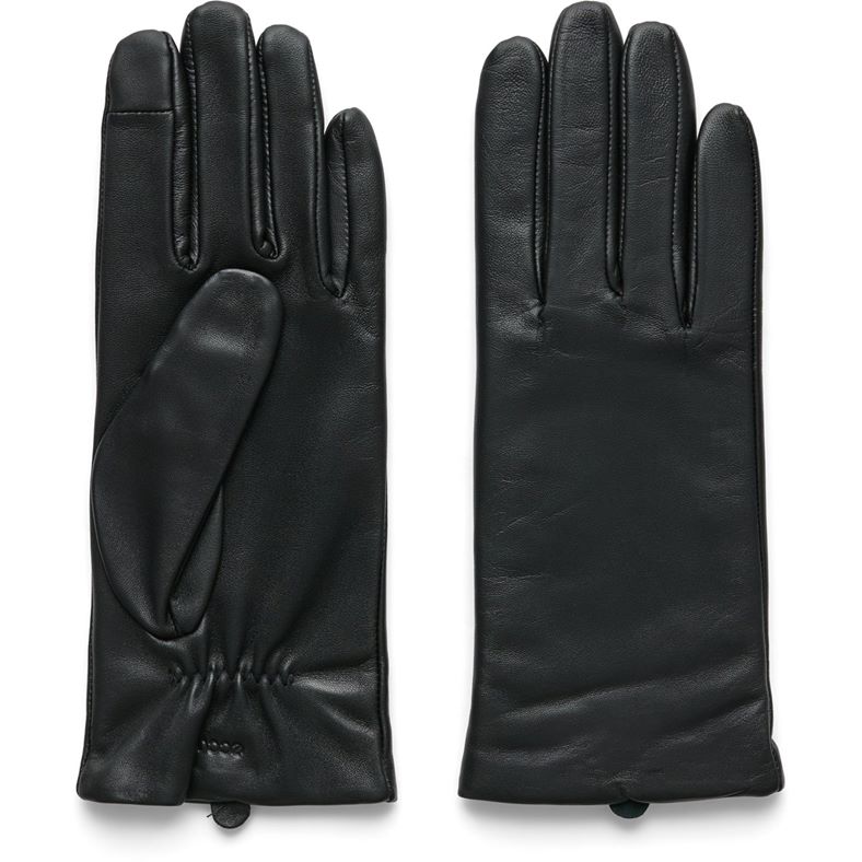 ecco gloves w plain