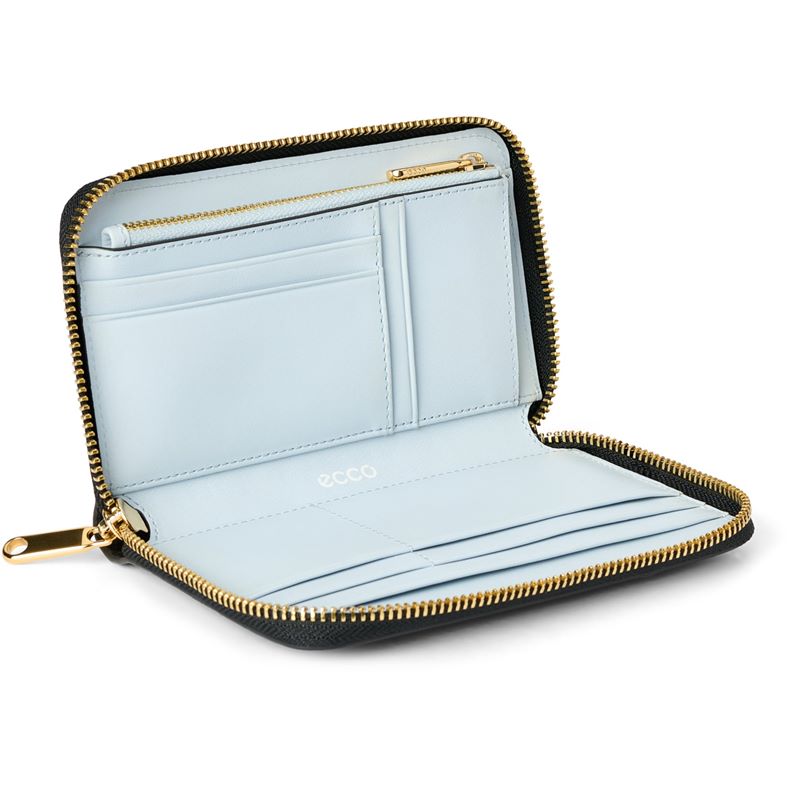 ecco wallet zipped