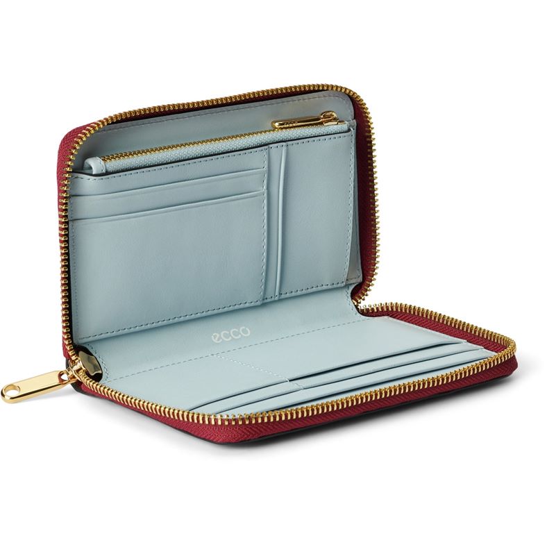 ecco wallet zipped