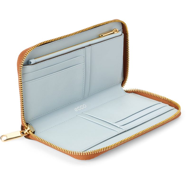 ecco wallet zipped