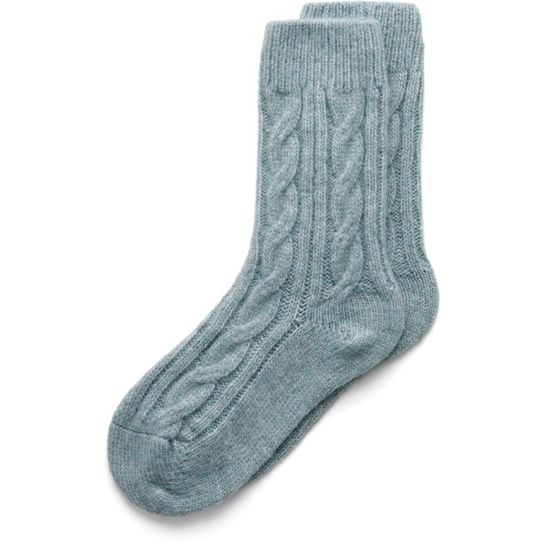 ecco hygge cable knit mid-cut